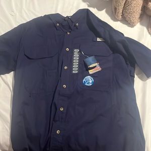 Magellan dark blue shirt new with tags size large